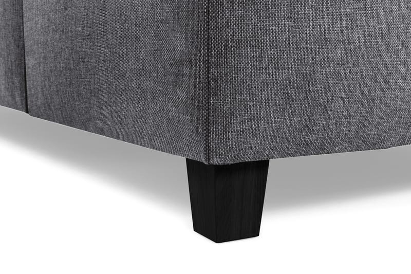 Crazy 5-personers U-formet Sofa med dobbeltchaiselong i Stof - Mørkegrå - Møbler - Sofaer - U Sofa