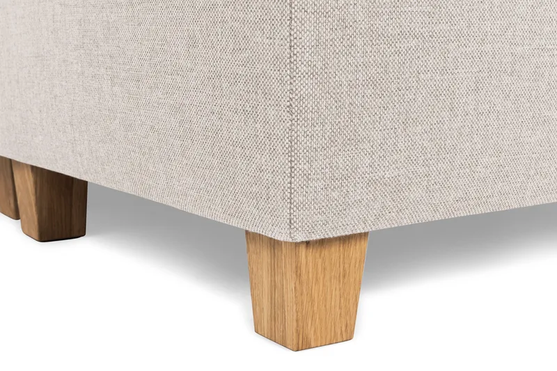 Crazy 5-personers Højrevendt U-formet X-Large Sofa med Chaiselong i Stof - Beige - Møbler - Sofaer - U Sofa