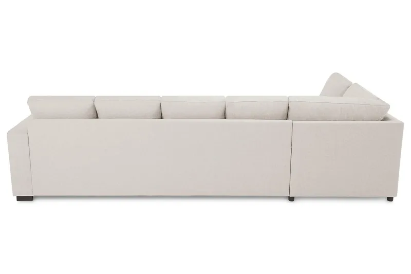 Crazy 5-personers Venstrevendt U-formet Sofa med Chaiselong i Stof - Beige - Møbler - Sofaer - U Sofa