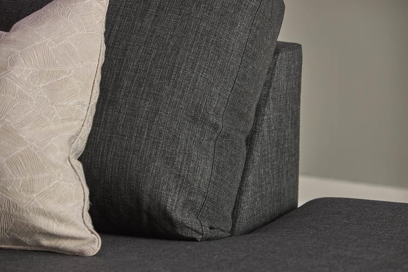 Crazy 5-personers Højrevendt U-formet X-Large Sofa med Chaiselong i Stof - Antracit - Møbler - Sofaer - U Sofa