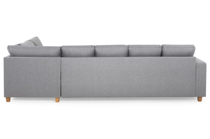 Crazy 5-personers Højrevendt U-formet X-Large Sofa med Chaiselong i Stof - Grå - Møbler - Sofaer - U Sofa