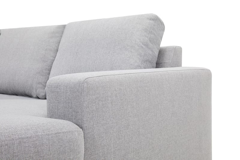 Crazy 5-personers Venstrevendt U-formet X-Large Sofa med Chaiselong i Stof - Grå - Møbler - Sofaer - U Sofa