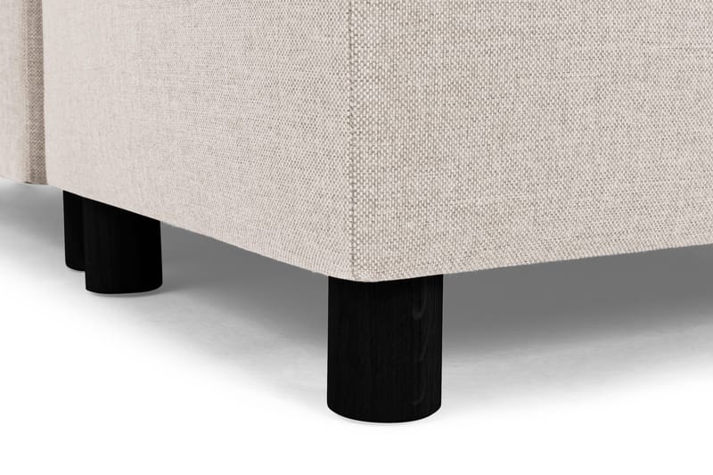 Crazy 5-personers Venstrevendt U-formet Sofa med Chaiselong i Stof - Beige - Møbler - Sofaer - U Sofa