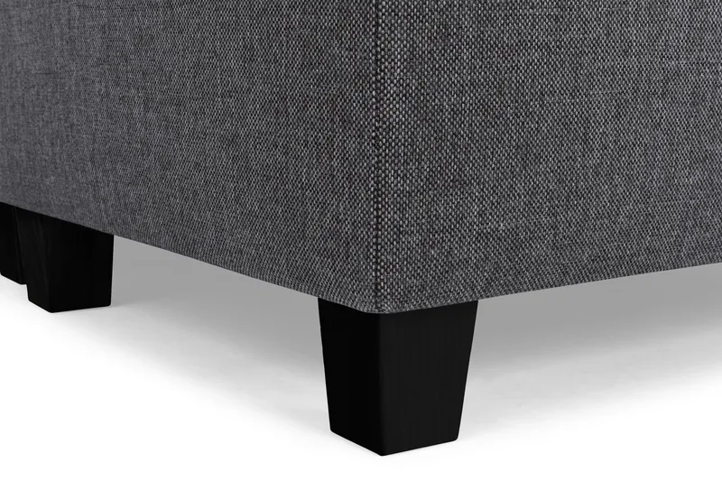 Crazy 5-personers Højrevendt U-formet X-Large Sofa med Chaiselong i Stof - Mørkegrå - Møbler - Sofaer - U Sofa