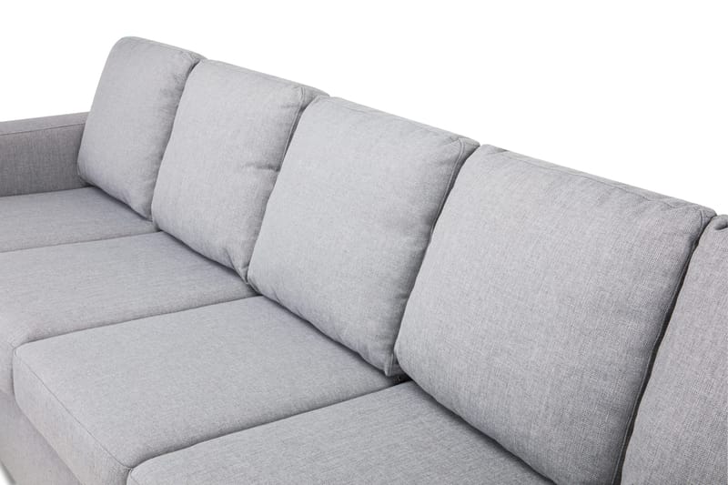 Crazy 5-personers Højrevendt U-formet X-Large Sofa med Chaiselong i Stof - Grå - Møbler - Sofaer - U Sofa