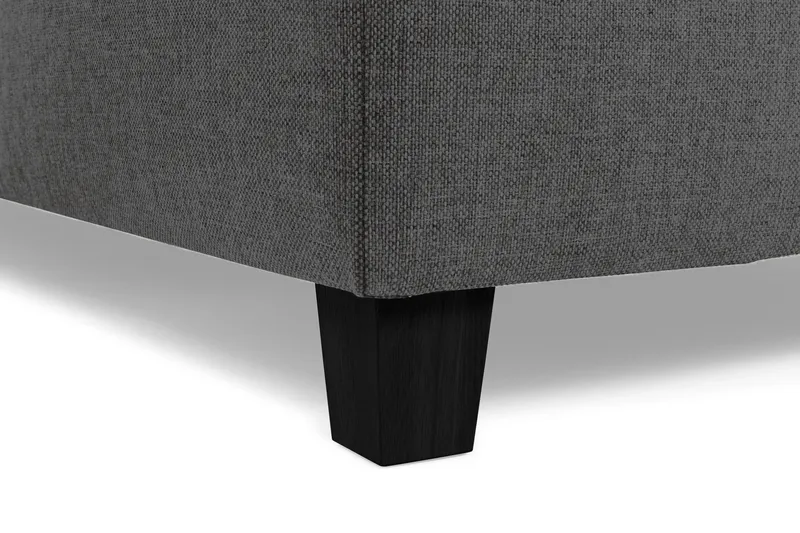 Crazy 5-personers Venstrevendt U-formet Sofa med Chaiselong i Stof - Mørkegrå - Møbler - Sofaer - U Sofa