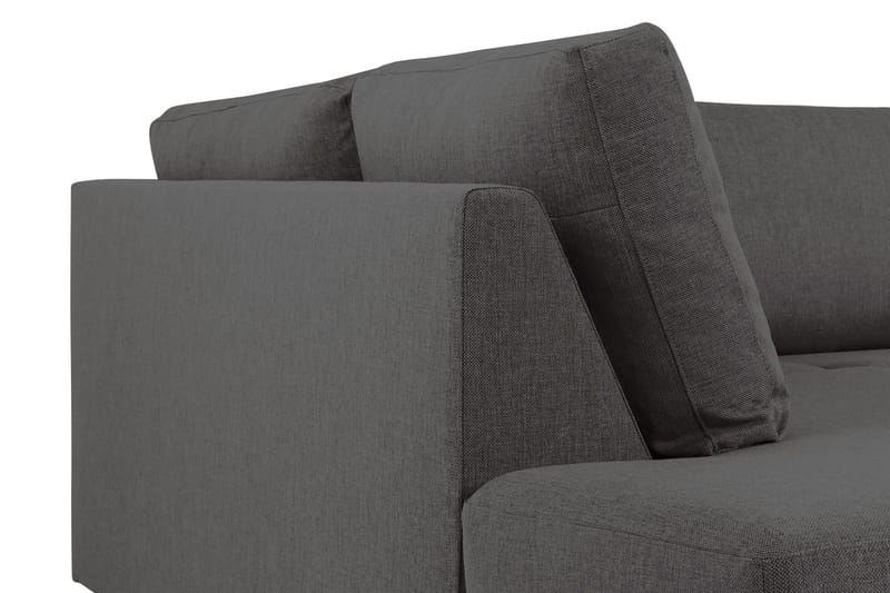 Crazy 5-personers Venstrevendt U-formet X-Large Sofa med Chaiselong i Stof - Mørkegrå - Møbler - Sofaer - U Sofa