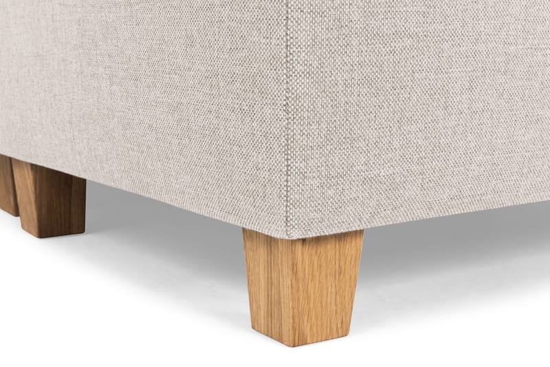 Crazy 5-personers Venstrevendt U-formet Sofa med Chaiselong i Stof - Beige - Møbler - Sofaer - U Sofa