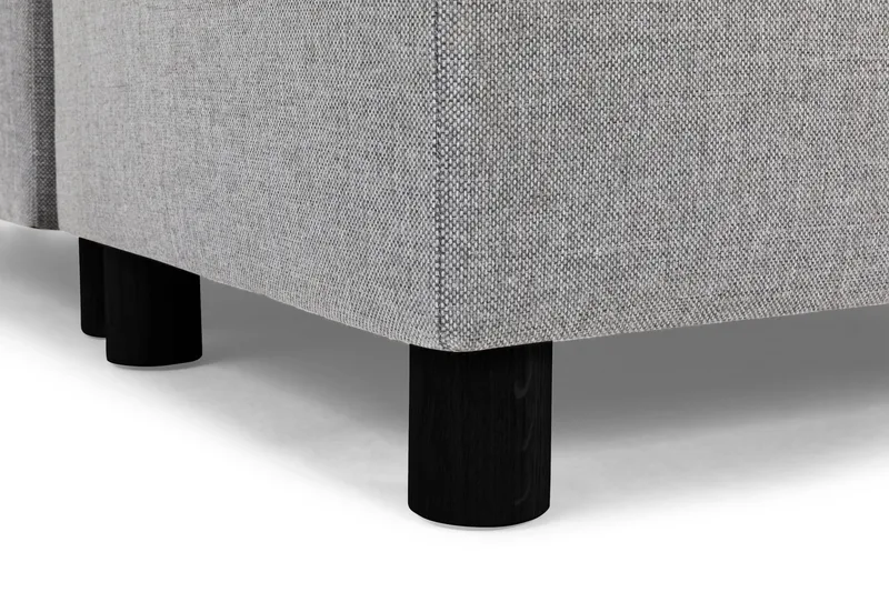 Crazy 5-personers Højrevendt U-formet X-Large Sofa med Chaiselong i Stof - Grå - Møbler - Sofaer - U Sofa