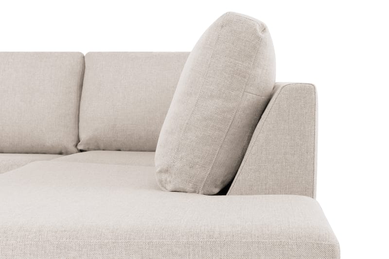 Crazy 5-personers Højrevendt U-formet X-Large Sofa med Chaiselong i Stof - Beige - Møbler - Sofaer - U Sofa