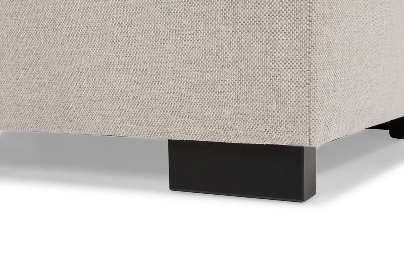 Crazy 5-personers Venstrevendt U-formet X-Large Sofa med Chaiselong i Stof - Beige - Møbler - Sofaer - U Sofa