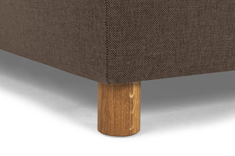 Crazy 5-personers Venstrevendt U-formet Sofa med Chaiselong i Stof - Brun - Møbler - Sofaer - U Sofa