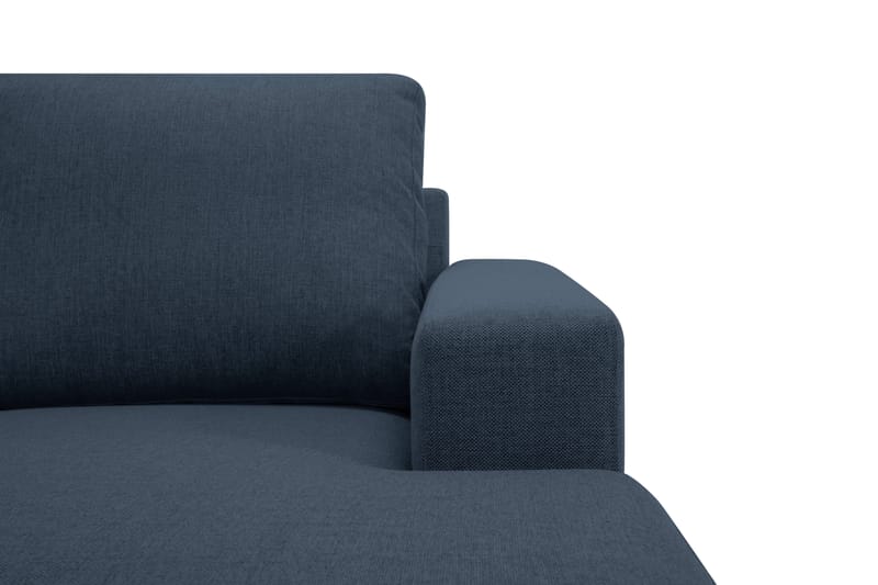 Crazy 5-personers Venstrevendt U-formet X-Large Sofa med Chaiselong i Stof - Blå - Møbler - Sofaer - U Sofa