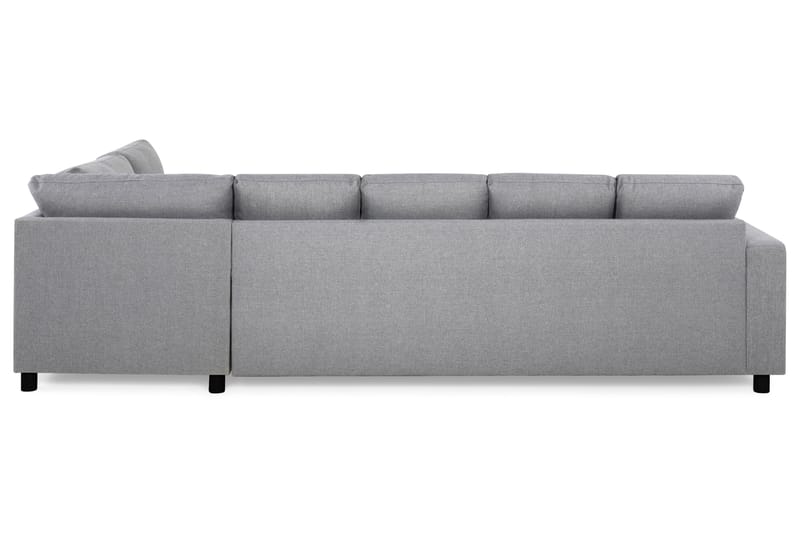 Crazy 5-personers Højrevendt U-formet X-Large Sofa med Chaiselong i Stof - Grå - Møbler - Sofaer - U Sofa