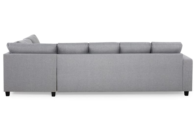 Crazy 5-personers Højrevendt U-formet X-Large Sofa med Chaiselong i Stof - Grå - Møbler - Sofaer - U Sofa