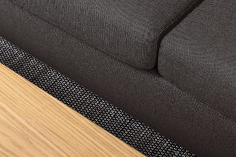 Crazy 5-personers Venstrevendt U-formet X-Large Sofa med Chaiselong i Stof - Mørkegrå - Møbler - Sofaer - U Sofa