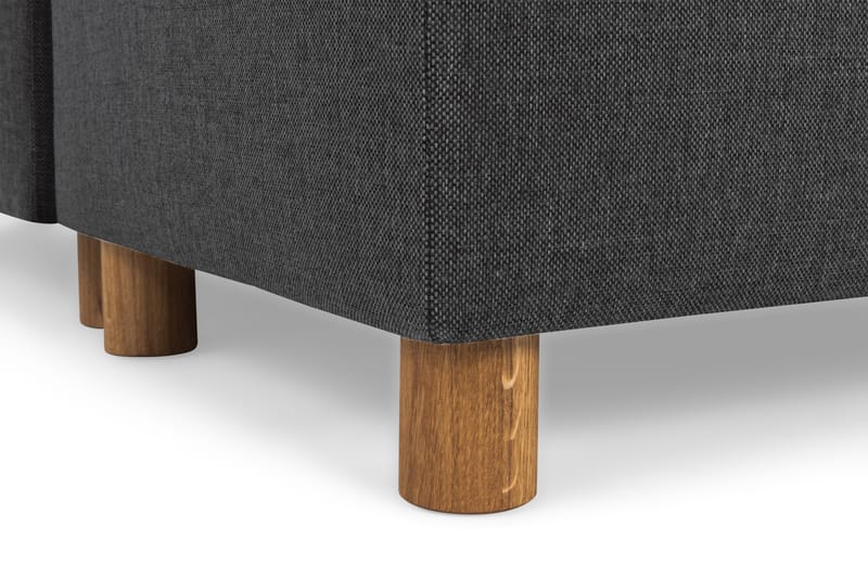 Crazy 6-personers Højrevendt U-formet XX-Large Sofa med Chaiselong i Stof - Antracit - Møbler - Sofaer - U Sofa