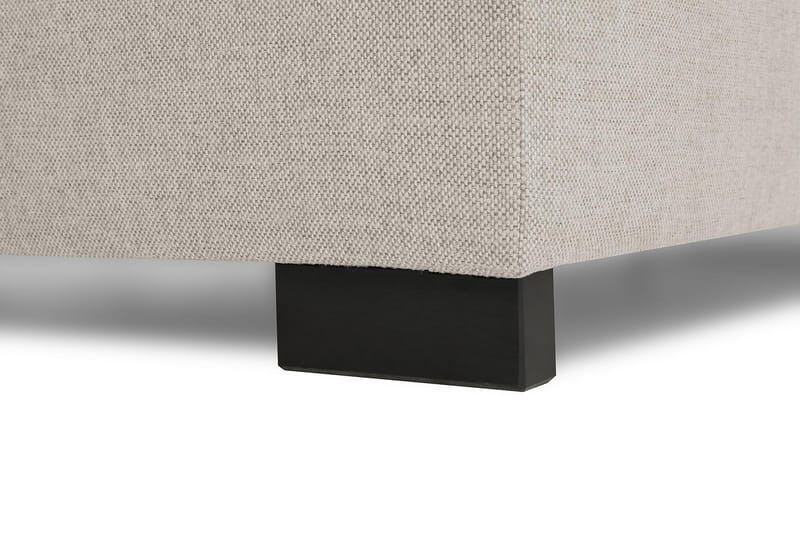 Crazy 6-personers Venstrevendt U-formet XX-Large Sofa med Divan og Chaiselong i Stof - Beige - Møbler - Sofaer - U Sofa