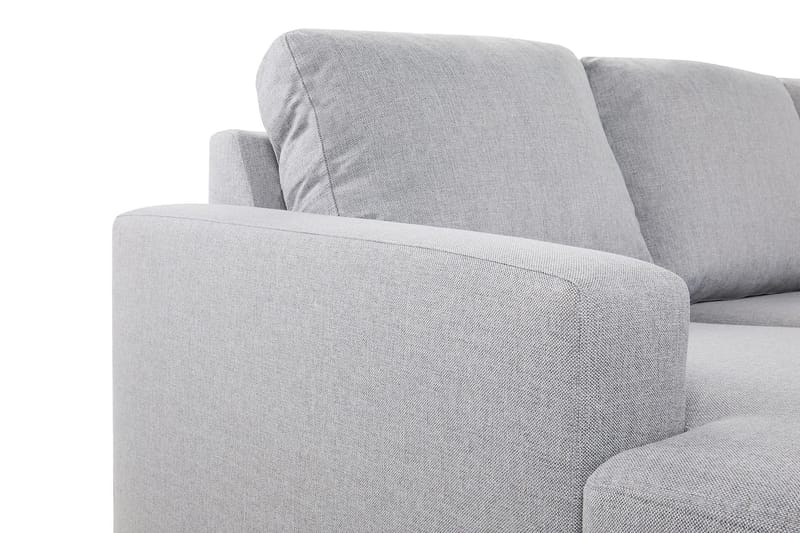 Crazy 6-personers Højrevendt U-formet XX-Large Sofa med Chaiselong i Stof - Grå - Møbler - Sofaer - U Sofa