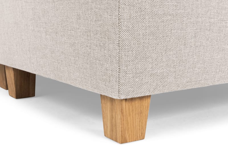 Crazy 6-personers Venstrevendt U-formet XX-Large Sofa med Divan og Chaiselong i Stof - Beige - Møbler - Sofaer - U Sofa