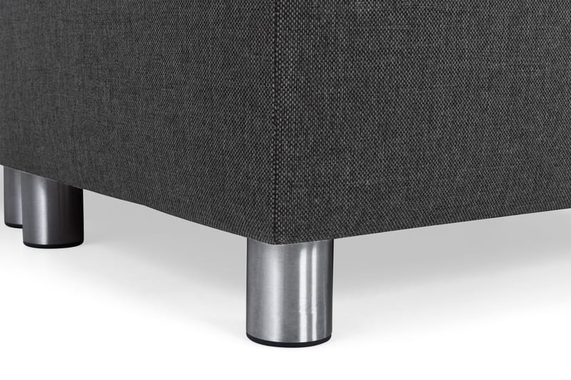 Crazy 6-personers Højrevendt U-formet XX-Large Sofa med Chaiselong i Stof - Antracit - Møbler - Sofaer - U Sofa