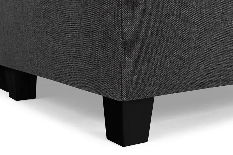 Crazy 6-personers Venstrevendt U-formet XX-Large Sofa med Divan og Chaiselong i Stof - Antracit - Møbler - Sofaer - U Sofa