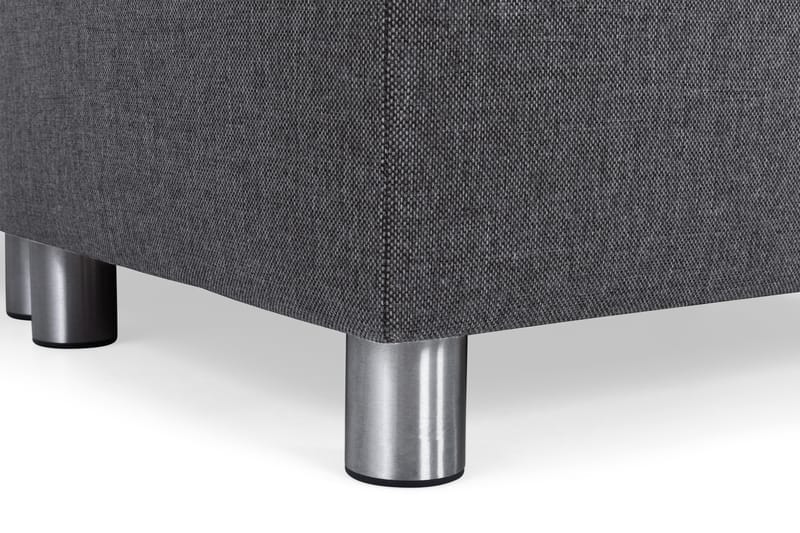 Crazy 6-personers Højrevendt U-formet XX-Large Sofa med Chaiselong i Stof - Mørkegrå - Møbler - Sofaer - U Sofa