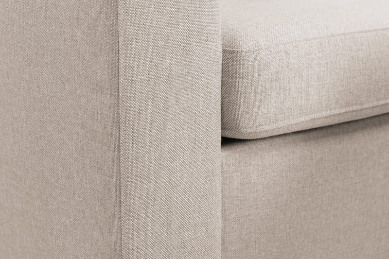 Crazy 6-personers Højrevendt U-formet XX-Large Sofa med Chaiselong i Stof - Beige - Møbler - Sofaer - U Sofa