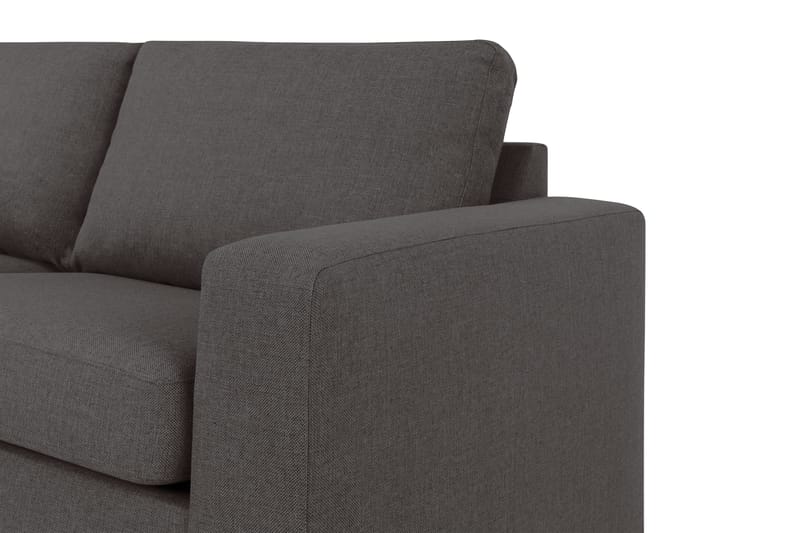 Crazy 6-personers Venstrevendt U-formet XX-Large Sofa med Divan og Chaiselong i Stof - Mørkegrå - Møbler - Sofaer - U Sofa
