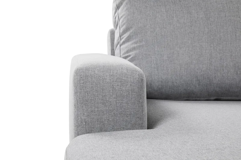 Crazy 6-personers Højrevendt U-formet XX-Large Sofa med Chaiselong i Stof - Grå - Møbler - Sofaer - U Sofa