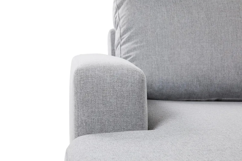 Crazy 6-personers Højrevendt U-formet XX-Large Sofa med Chaiselong i Stof - Grå - Møbler - Sofaer - U Sofa