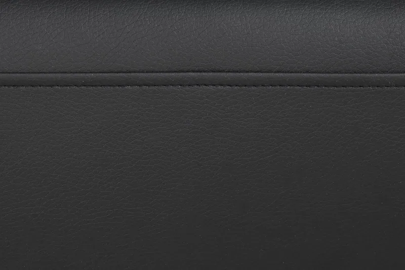 Crazy 6-personers Venstrevendt U-formet XX-Large Sofa med Divan og Chaiselong i Kunstlæder - Sort - Møbler - Sofaer - U Sofa