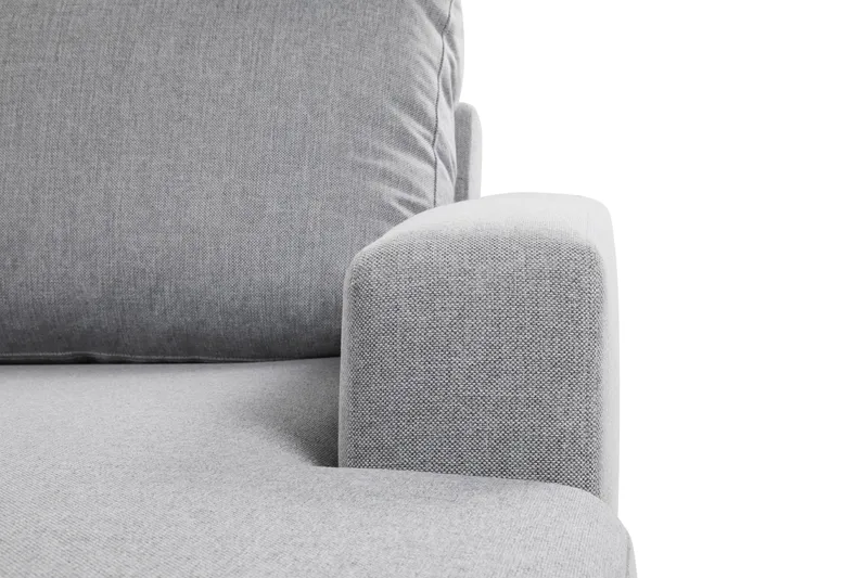 Crazy 6-personers Venstrevendt U-formet XX-Large Sofa med Divan og Chaiselong i Stof - Grå - Møbler - Sofaer - U Sofa