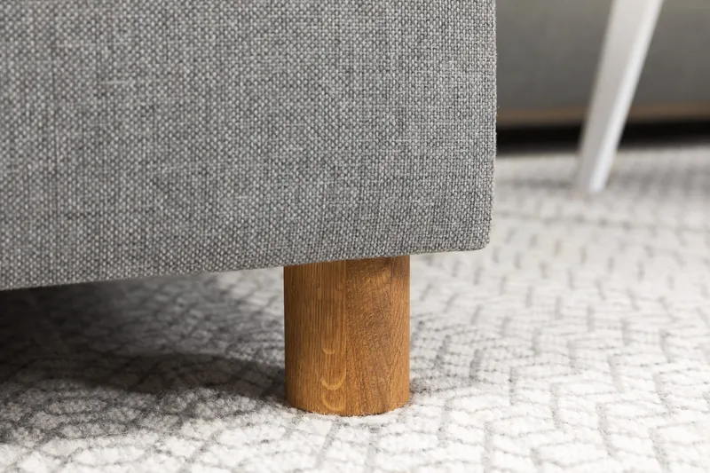 Crazy 6-personers Højrevendt U-formet XX-Large Sofa med Chaiselong i Stof - Grå - Møbler - Sofaer - U Sofa