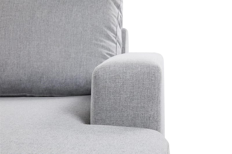 Crazy 6-personers Venstrevendt U-formet XX-Large Sofa med Divan og Chaiselong i Stof - Grå - Møbler - Sofaer - U Sofa