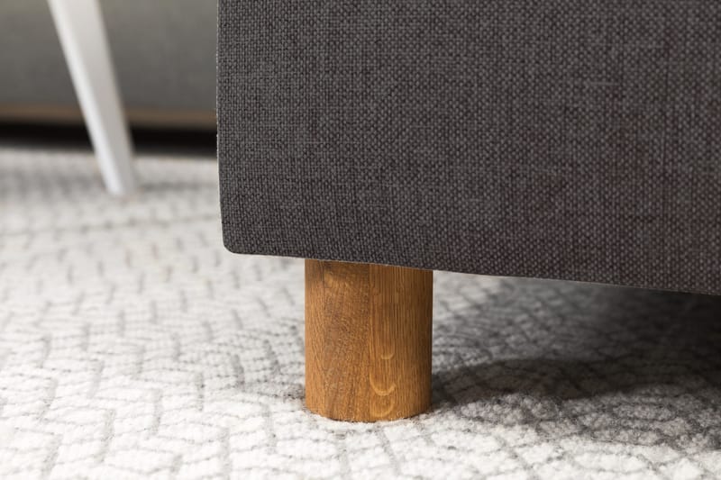 Crazy 6-personers Venstrevendt U-formet XX-Large Sofa med Divan og Chaiselong i Stof - Mørkegrå - Møbler - Sofaer - U Sofa