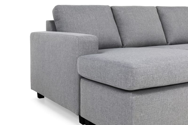 Crazy 6-personers Højrevendt U-formet XX-Large Sofa med Chaiselong i Stof - Grå - Møbler - Sofaer - U Sofa