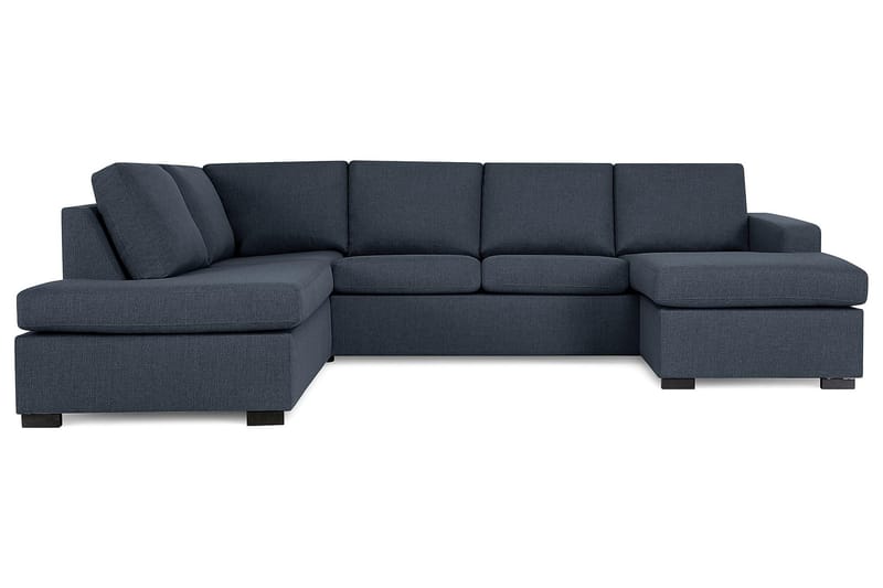 Crazy U-sofa Stor Chaiselong Højre - Mørkeblå - Møbler - Sofaer - U Sofa
