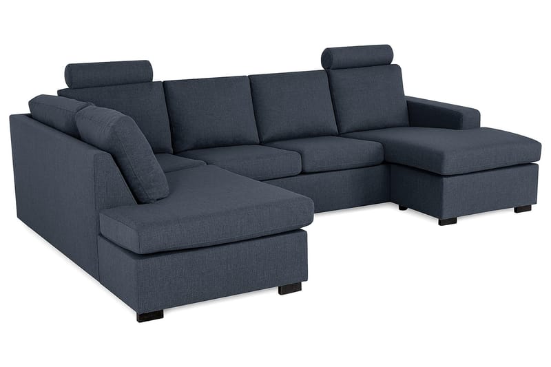 Crazy U-sofa Stor Chaiselong Højre - Mørkeblå - Møbler - Sofaer - U Sofa