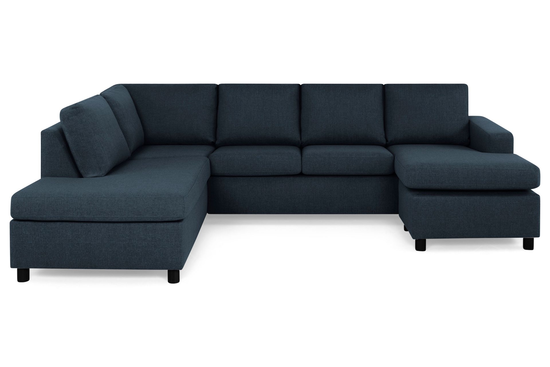 Crazy U-sofa Stor Chaiselong Højre - Mørkeblå - Møbler - Sofaer - U Sofa