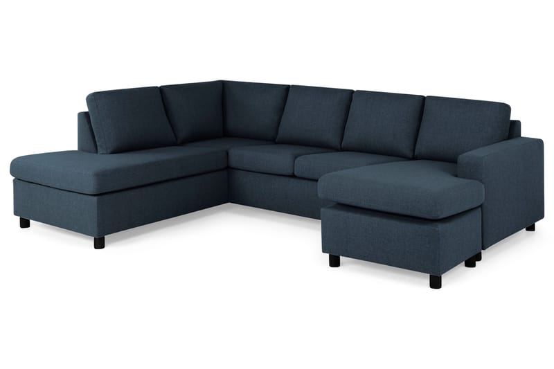 Crazy U-sofa Stor Chaiselong Højre - Mørkeblå - Møbler - Sofaer - U Sofa