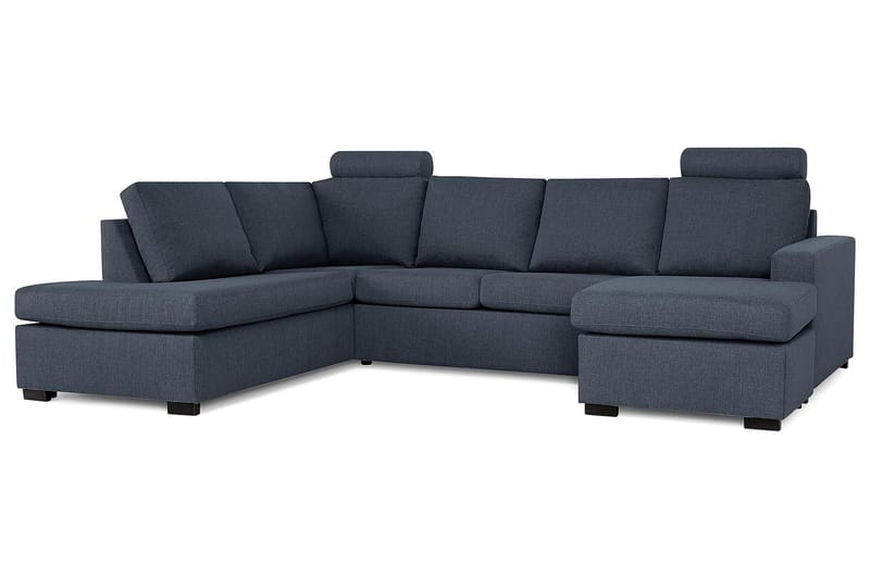 Crazy U-sofa Stor Chaiselong Højre - Mørkeblå - Møbler - Sofaer - U Sofa