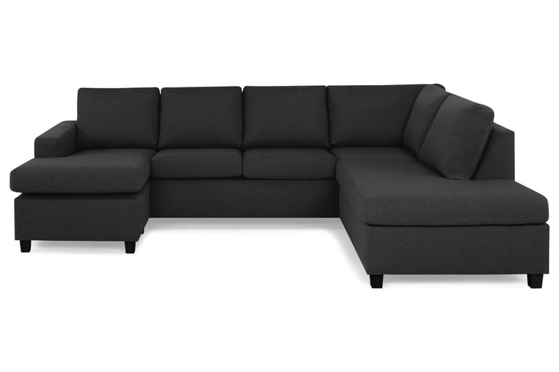 Crazy U-sofa Stor Chaiselong Venstre - Antracit - Møbler - Sofaer - U Sofa