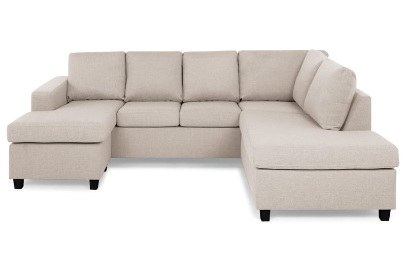 Crazy U-sofa Stor Chaiselong Venstre - Beige - U Sofa