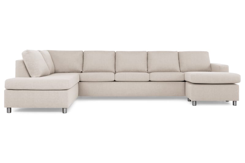 Crazy U-sofa XL Chaiselong Højre - Beige - U Sofa