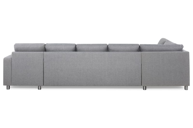 Crazy U-sofa XL Chaiselong Højre - Lysegrå - U Sofa