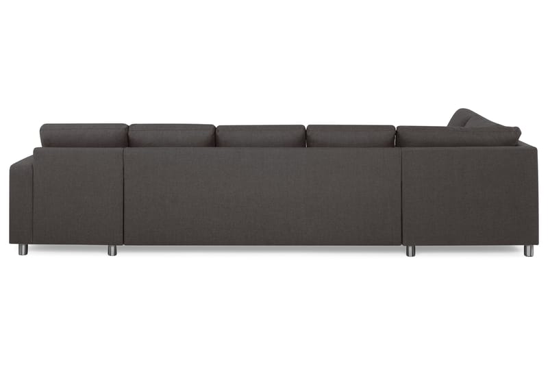 Crazy U-sofa XL Chaiselong Højre - Mørkegrå - Møbler - Sofaer - U Sofa
