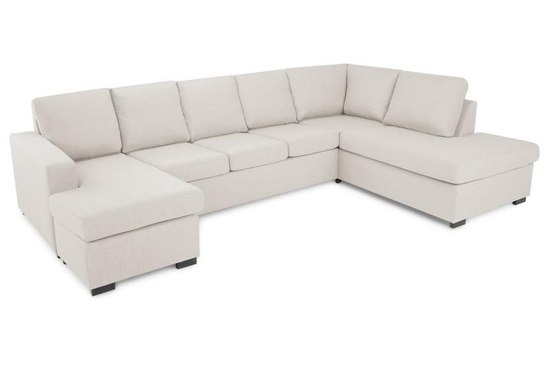Crazy U-sofa XL Chaiselong Venstre - Beige - Møbler - Sofaer - U Sofa