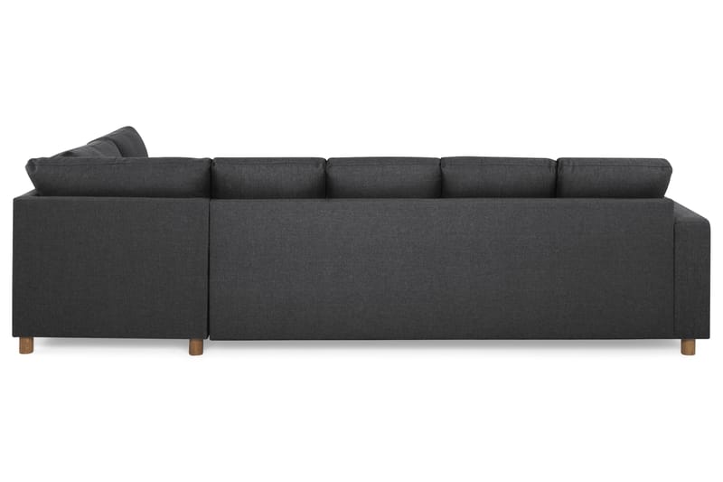 Crazy U-sofa XL Chaiselong Venstre - Mørkegrå - U Sofa