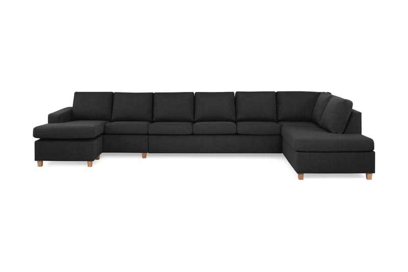 Crazy U-sofa XXL Chaiselong Venstre - Antracit - U Sofa